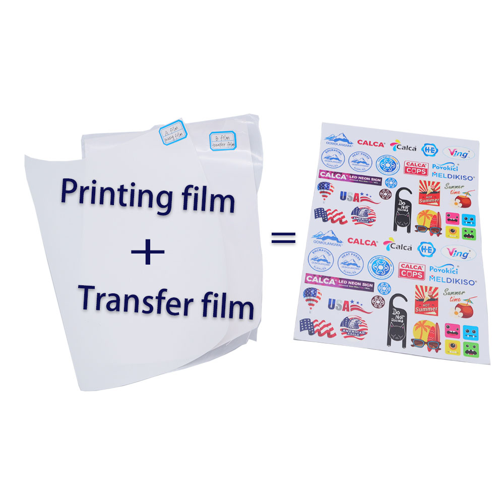 Us Stock Calca Sheets Pack A In X In Uv Dtf Transfer Film